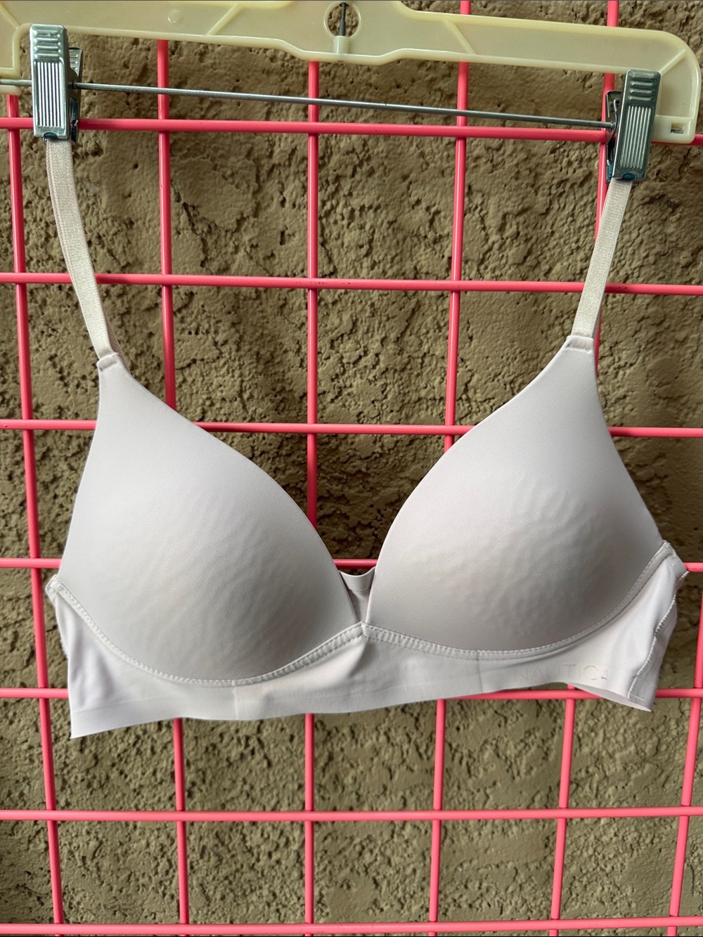 Nautica Light Pink Wireless T-Shirt Bra
